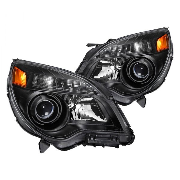 Spyder® - Black Projector Headlights, Chevy Equinox