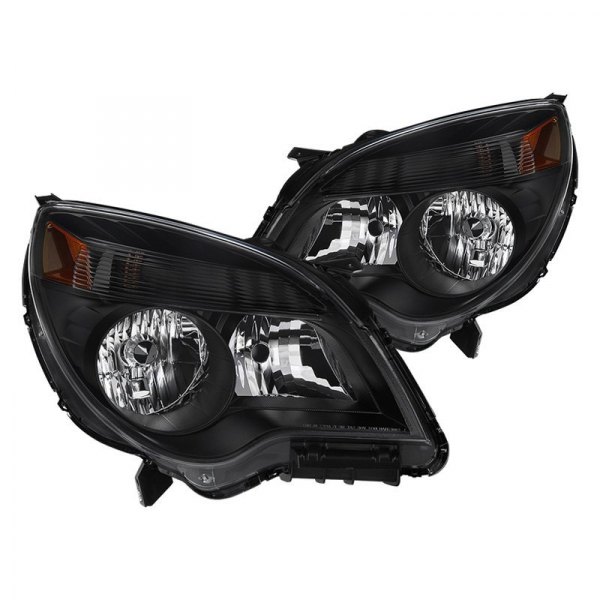 Spyder® - Black Euro Headlights, Chevy Equinox