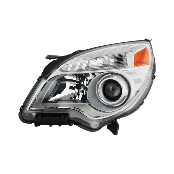 Spyder® - Driver Side Chrome Factory Style Projector Headlight, Chevy Equinox