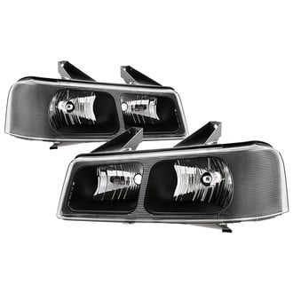 Spyder® - Driver and Passenger Side Black Factory Style Headlights