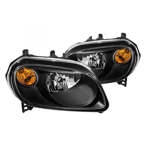 Spyder® - Black Euro Headlights, Chevy HHR