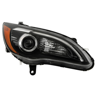 Spyder® - Passenger Side Black Factory Style Projector Headlight