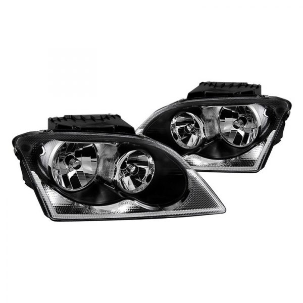 Spyder® - Black Factory Style Headlights, Chrysler Pacifica