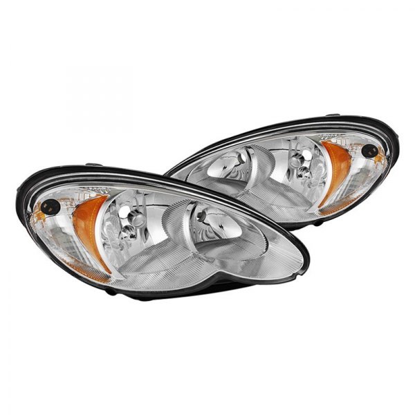 Spyder® - Chrome Euro Headlights, Chrysler PT Cruiser