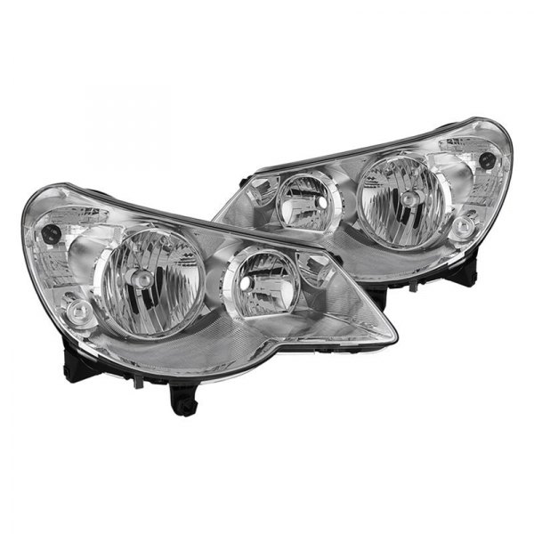 Spyder® - Chrome Factory Style Headlights, Chrysler Sebring