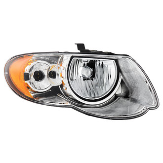Spyder® - Passenger Side Chrome Factory Style Headlight