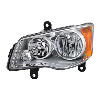 Spyder® - Driver Side Gray Factory Style Headlight