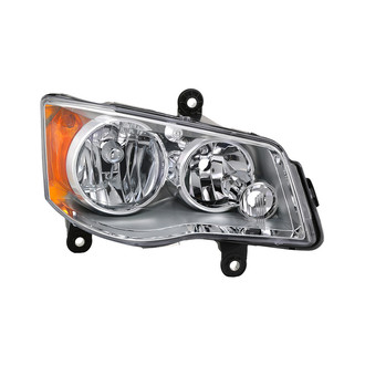 Spyder® - Passenger Side Gray Factory Style Headlight