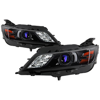 Spyder® - Driver and Passenger Side Black Projector Headlights