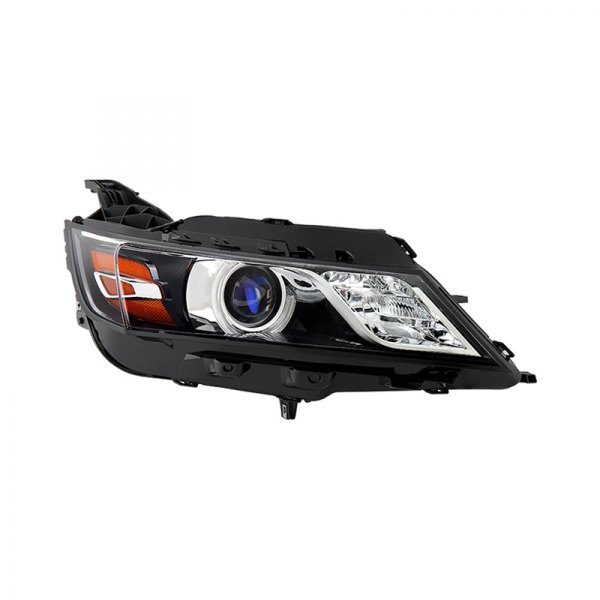 Spyder® - Passenger Side Black Factory Style Halo Projector Headlight, Chevy Impala