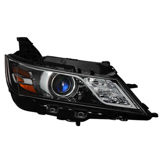 Spyder® - Passenger Side Black Factory Style Projector Headlight