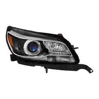 Spyder® - Passenger Side Black Factory Style Projector Headlight