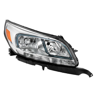 Spyder® - Passenger Side Chrome Factory Style Headlight