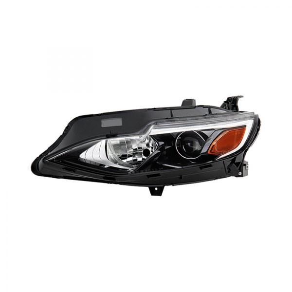 Spyder® - Driver Side Black Factory Style Headlight, Chevy Malibu
