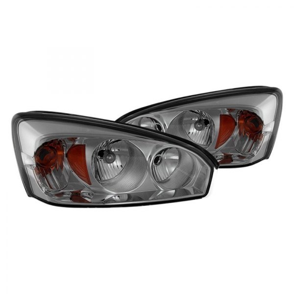 Spyder® - Chrome/Smoke Euro Headlights, Chevy Malibu