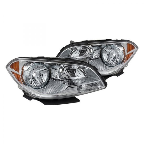 Spyder® - Chrome Euro Headlights, Chevy Malibu