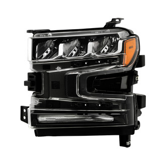 Spyder® - Black Factory Style LED Headlight with DRL