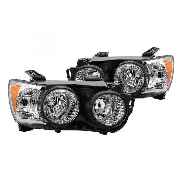 Spyder® - Black Factory Style Headlights, Chevy Sonic