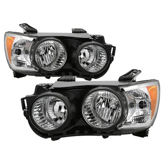 Spyder® - Driver and Passenger Side Black Factory Style Headlights