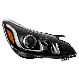 Spyder® - Passenger Side Black Factory Style Projector Headlight