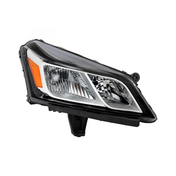 Spyder® - Passenger Side Black/Chrome Factory Style Headlight, Chevy Traverse