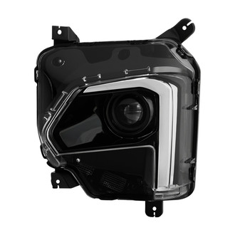 Spyder® - Driver Side Black Factory Style Projector LED Headlight