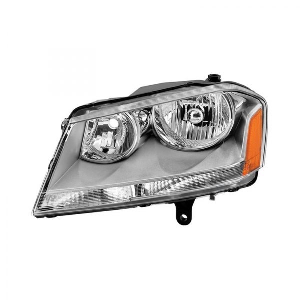 Spyder® - Driver Side Chrome Factory Style Headlight, Dodge Avenger