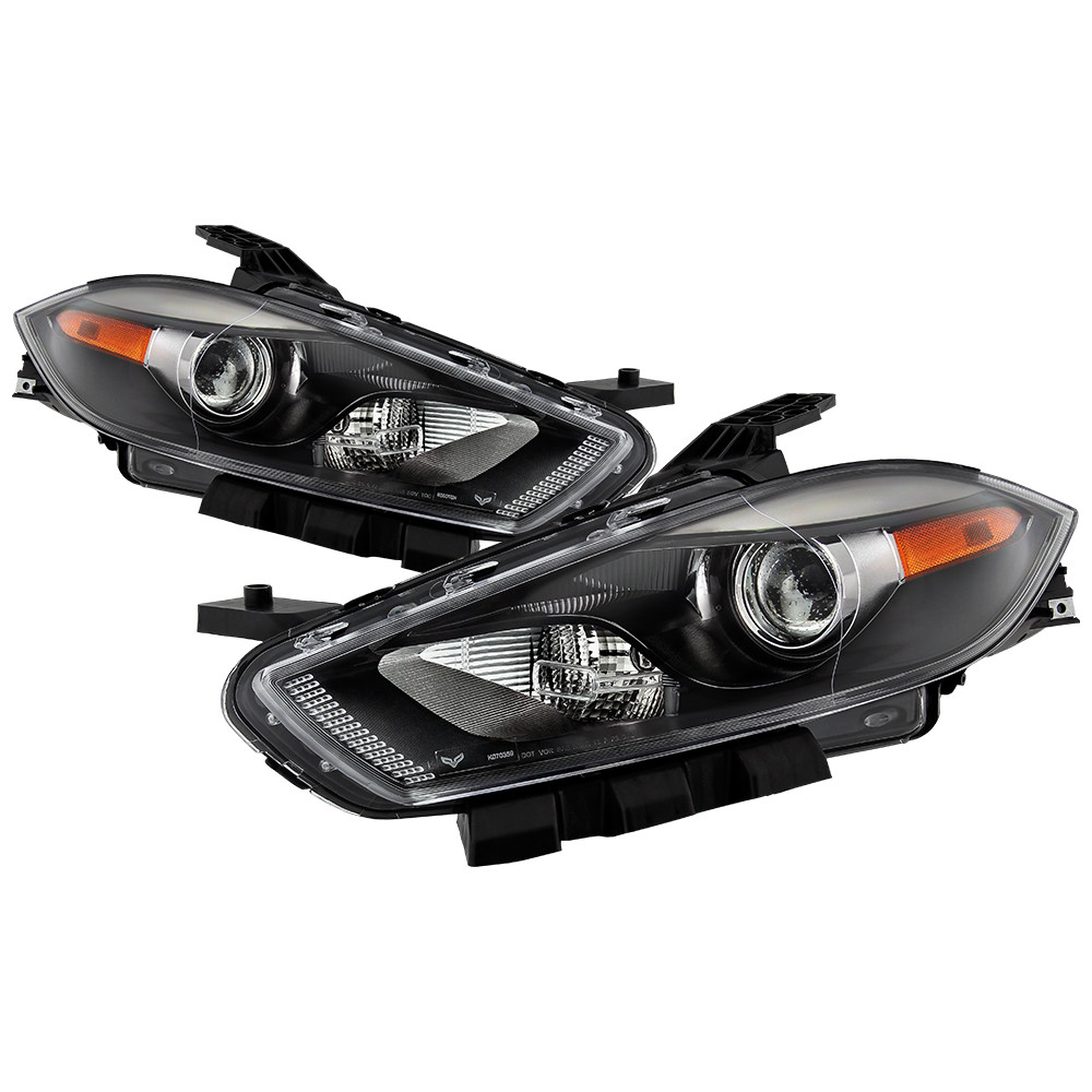 Spyder® HD-JH-DDART13-H-AM-BK - Driver and Passenger Side Black