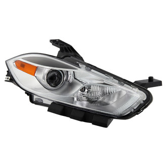 Spyder® - Passenger Side Chrome Factory Style Projector Headlight