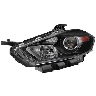 Spyder® - Driver Side Black Factory Style Projector Headlight