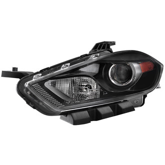 Spyder® - Driver Side Black Factory Style Projector Headlight