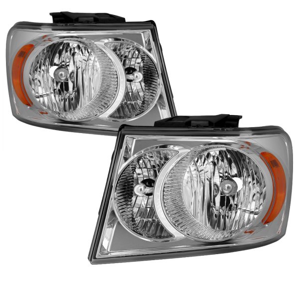 Spyder® Dodge Durango 2009 Chrome Factory Style Headlights