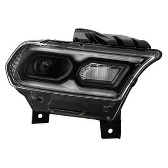 Spyder® - Passenger Side Black Factory Style DRL Bar Projector LED Headlight