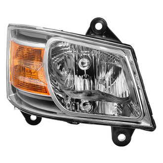 Spyder® - Passenger Side Chrome Factory Style Headlight