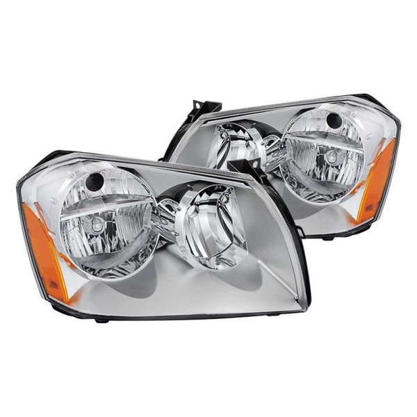 Spyder® - Chrome Euro Headlights, Dodge Magnum