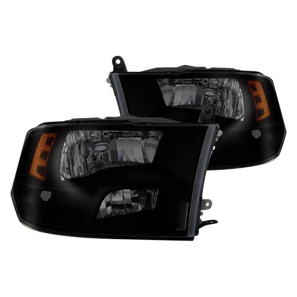 Spyder® - Black/Smoke Euro Headlights
