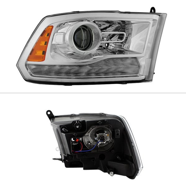 Spyder® HD-JH-DR13-OE-C - Driver and Passenger Side Chrome Factory