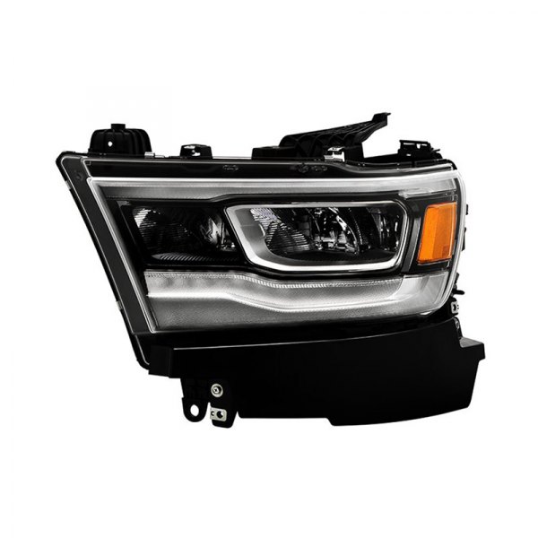 Spyder® - Driver Side Chrome Factory Style LED Headlight with DRL
