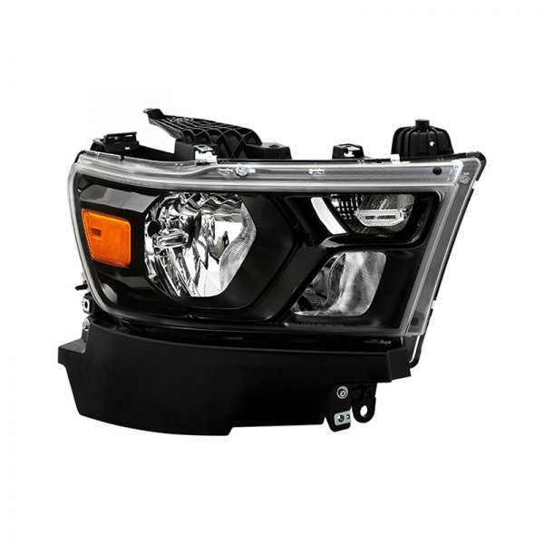 Spyder® - Passenger Side Black Factory Style Headlight, Ram 1500
