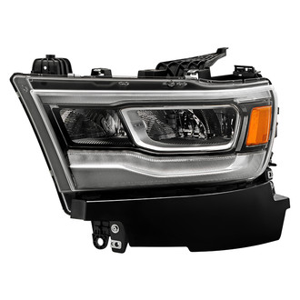 Spyder® - Driver Side Chrome Factory Style LED Headlight with DRL