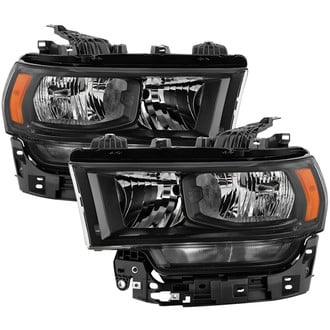 Spyder® - Driver and Passenger Side Black Factory Style Headlights