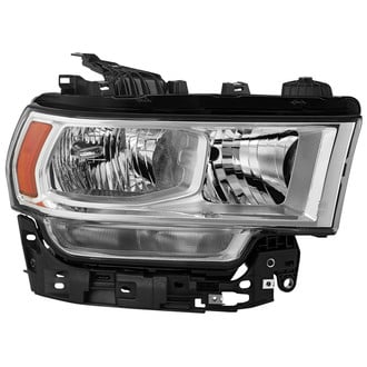 Spyder® - Passenger Side Chrome Factory Style Headlight