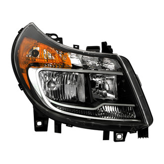 Spyder® - Passenger Side Black Factory Style Headlight
