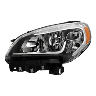 Spyder® - Driver Side Black Factory Style Headlight