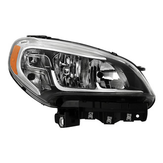 Spyder® - Passenger Side Black Factory Style Headlight