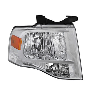 Spyder® - Passenger Side Chrome Factory Style Headlight