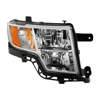 Spyder® - Passenger Side Chrome Factory Style Headlight