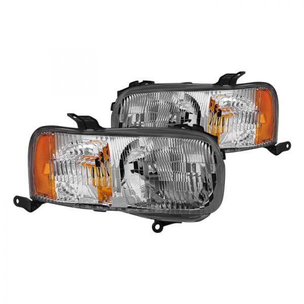 Spyder® - Chrome Factory Style Headlights, Ford Escape