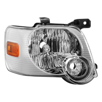 Spyder® HD-JH-FEXP06-OEM-R - Passenger Side Chrome Factory Style Headlight