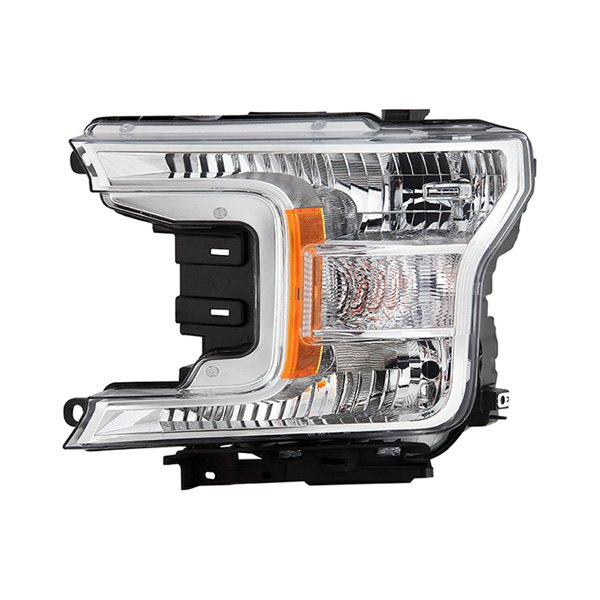 Spyder® - Driver Side Chrome Factory Style Headlight, Ford F-150